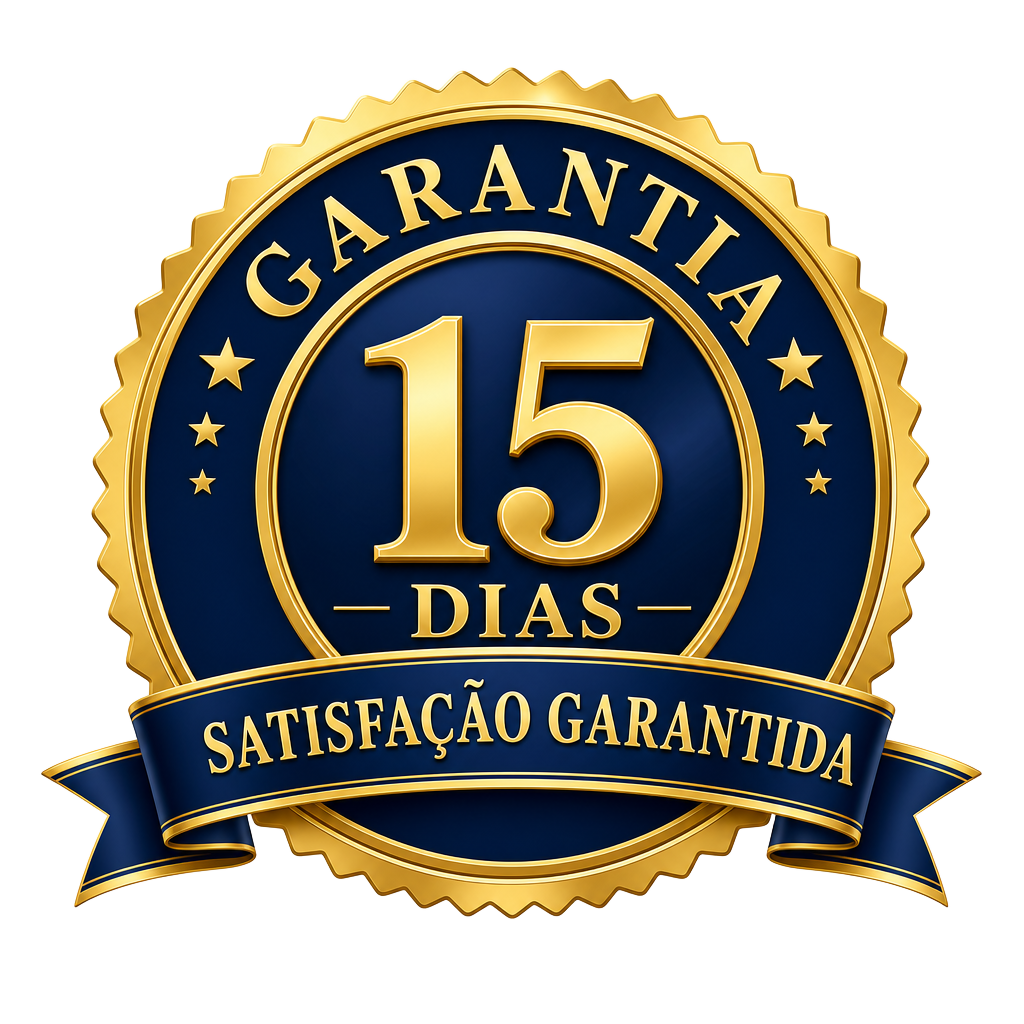 Selo de garantia de 15 dias